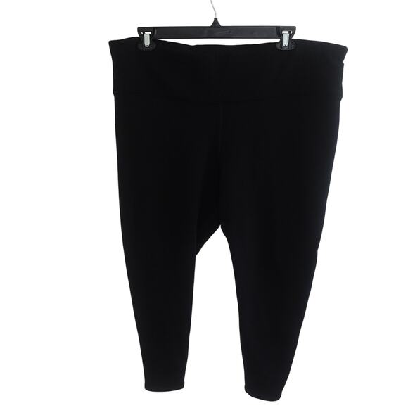 Athleta Altitude Tight 3X Polartec Power Stretch Black Legging Winter Activewear - Picture 1 of 8